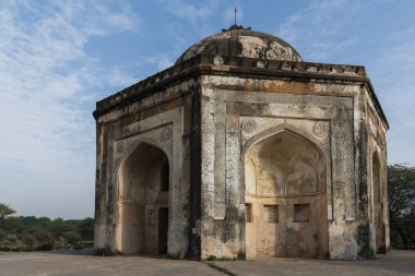 Quli Khan Tomb or Metcalfe House in Mehrauli archaeological park. clipart