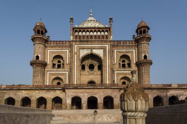 Safdarjung mezar Delhi görünümünü.