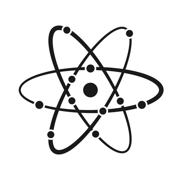 Le modèle d'un symbole d'atome de molécule — Image vectorielle
