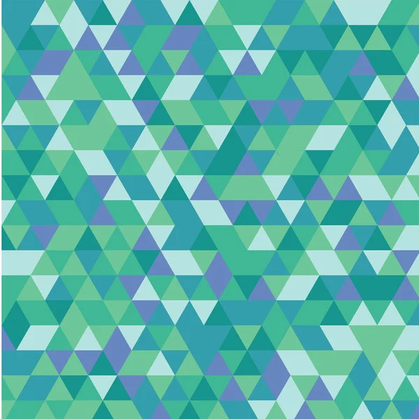 Багатобарвна зелена геометрична трикутна ілюстрація графічного фону. Векторний багатокутний дизайн — стоковий вектор