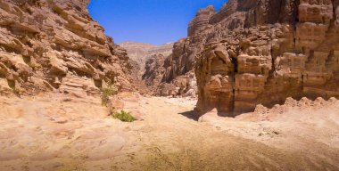 Kayalar. Renk Kanyonu. Mısır.