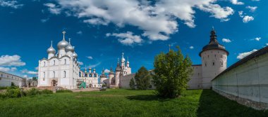 Rostov Kremlin Panoraması. Rusya. Rostov. Rusya.