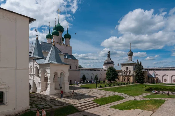 罗斯托夫克里姆林宫的全景 俄罗斯 罗斯托夫 俄罗斯 — 图库照片