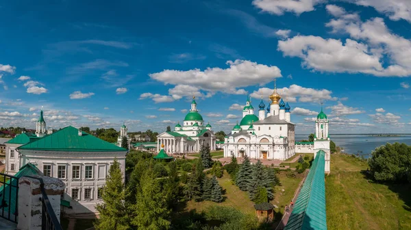 Monastère Pereslavl Zalessky Lac Pleshcheyevo Russie — Photo