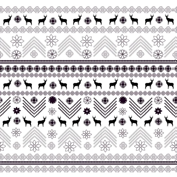 İskandinav güdüleri ile modaya uygun süs deseni, raster tekrarlama deseni