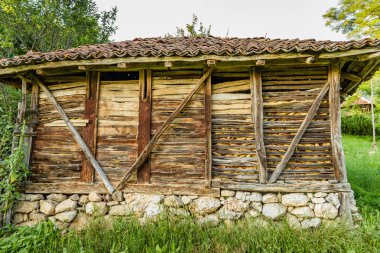 Eski Sırp kırsal geleneksel Mısır bar