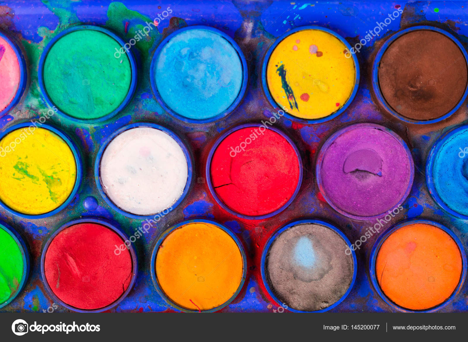 Paint Box, Stock image