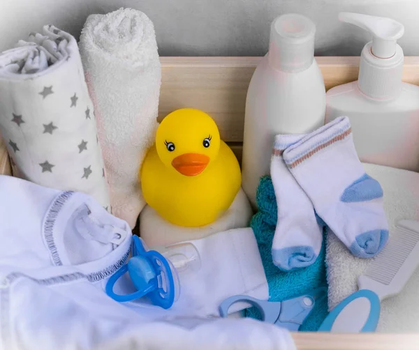 Grup şey banyo bebek için