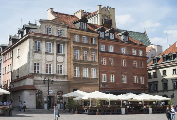 Stare centrum Warszawa, Polska — Zdjęcie stockowe