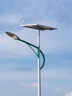 Güneş enerjisi ve gökyüzü.