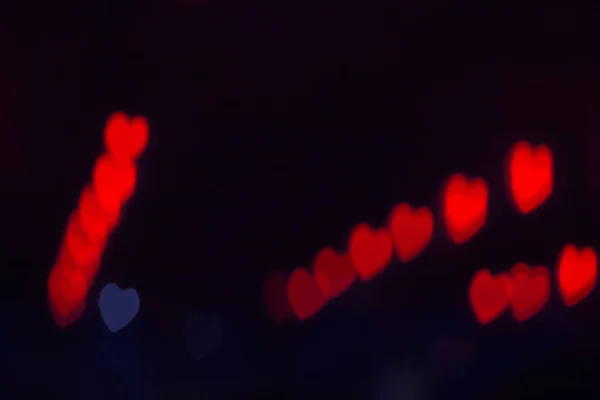 Antecedentes corazón bokeh . — Foto de Stock