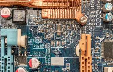 Bilgisayar Ana Kart arkaplan bağlantı soketi