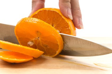 Tahtadaki portakal dilimi