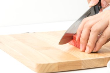 Tahtada karpuz dilimi