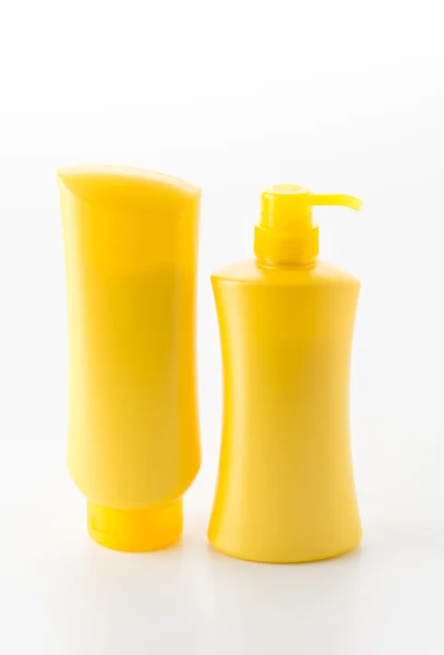 护发素洗发水瓶子 — 图库照片