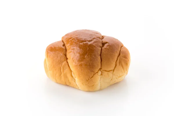 Bułka chlebowa na białym tle — Zdjęcie stockowe