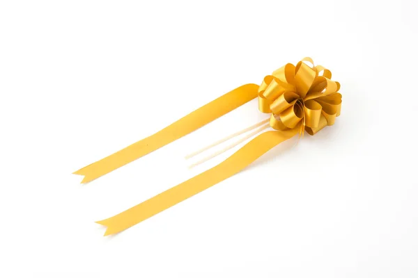 Christmas bow on white background — Stock Photo, Image