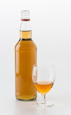 beyaz zemin üzerine koydum cam