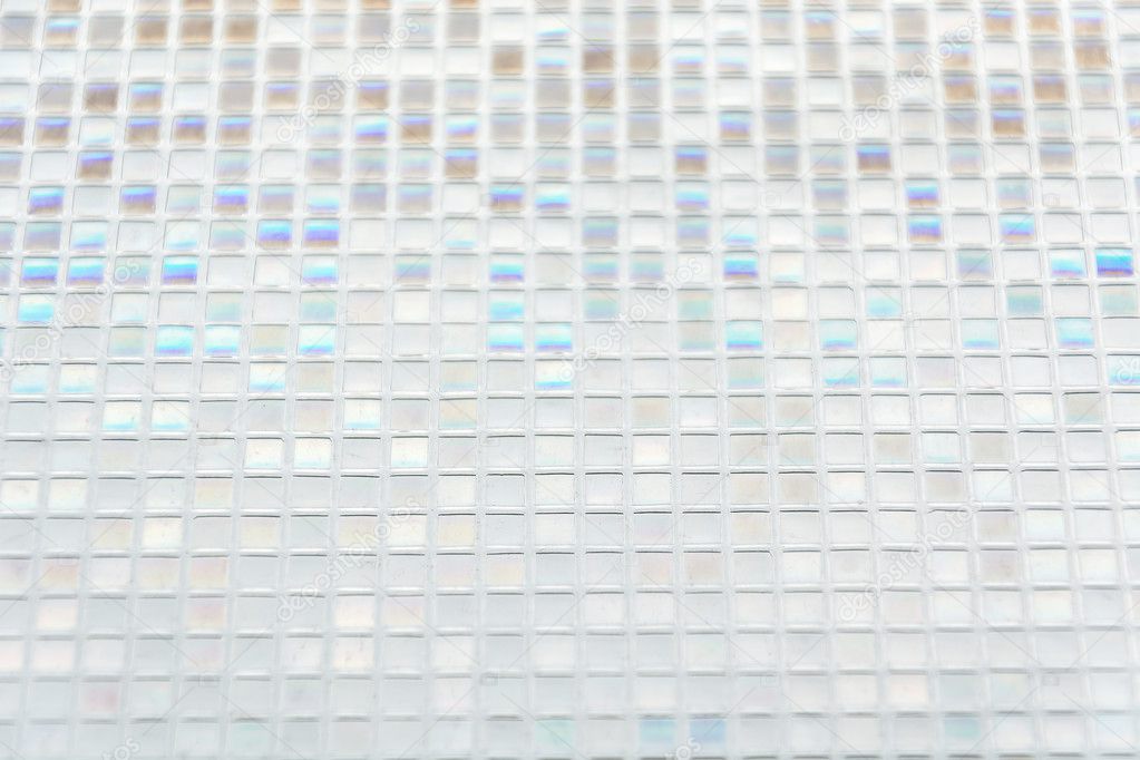Seamless blue glass tiles texture background,window, kitchen or 
