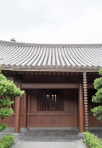 Puerta borrosa en estilo japonés — Foto de Stock