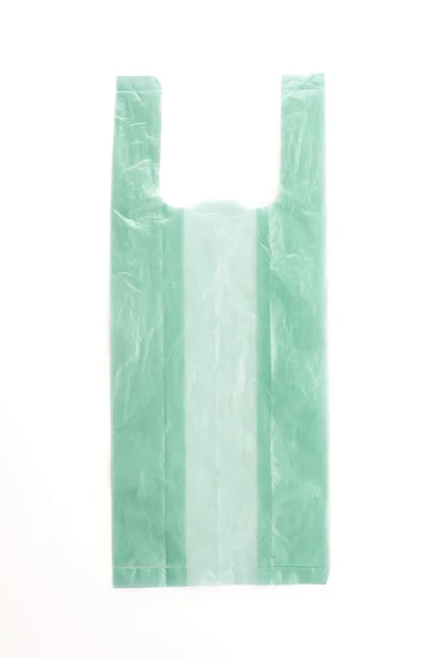 Bolsa de plástico sobre fondo blanco — Foto de Stock