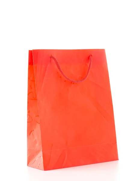 Red paper bag — Stock Photo, Image