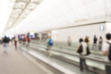 arka plan için bulanık yürüyen merdiven