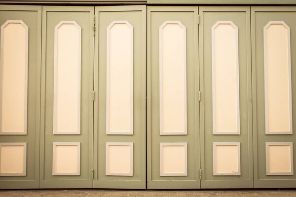 door pattern vintage style