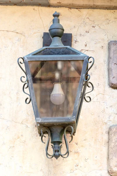 Poste da lâmpada, Pólo claro — Fotografia de Stock