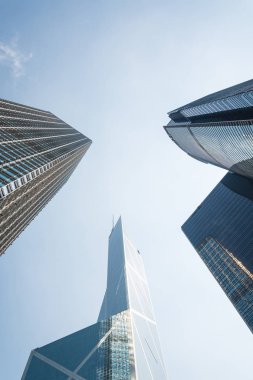 Hong Kong mimari açık havada çekim