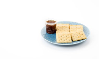 ananas reçeli ile bisküvi