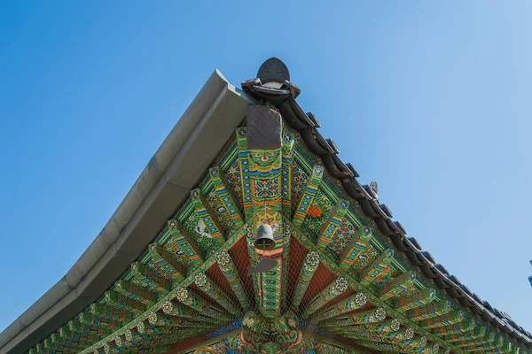 Bongeunsa tempel in seoul city at Korea — Stockfoto