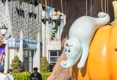 Cadılar Bayramı dekorasyon eğlence parkı