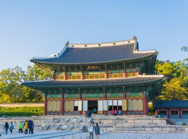 Seoul, Güney Kore, 2015 Ekim 27 - güzel ve eski Architec