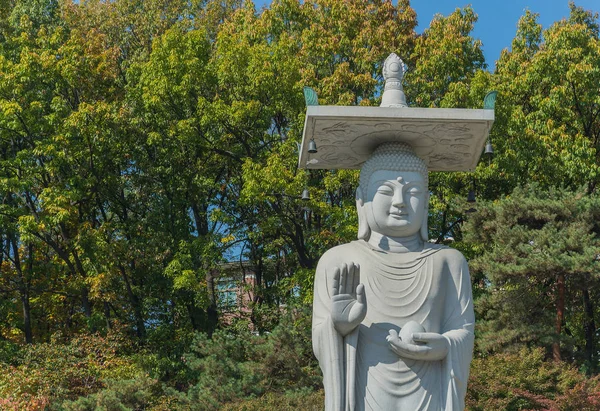Bongeun-sa chrám v městě Soulu v Koreji — Stock fotografie