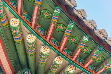 Güzel mimari Deoksugung Sarayı Seoul City, Kore