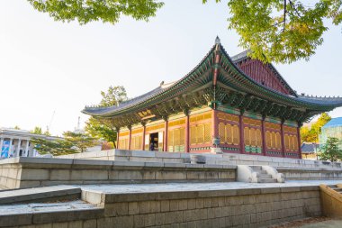 Güzel mimari Deoksugung Sarayı Seoul City, Kore