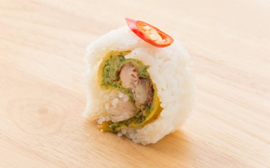 suşi roll - Japon gıda tarzı