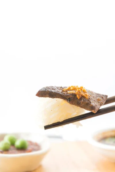 フォアグラ寿司 — ストック写真