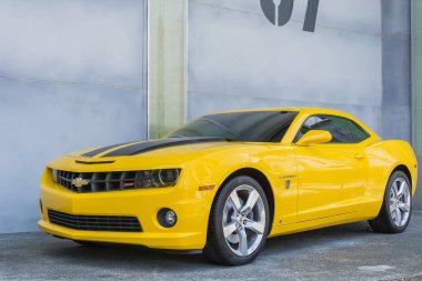 Singapur, Temmuz 20:2015 yeni Chevrolet Camaro Dizayn