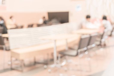 soyut bir restaurent bulanık