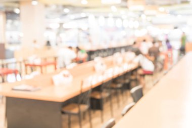 soyut bir restaurent bulanık