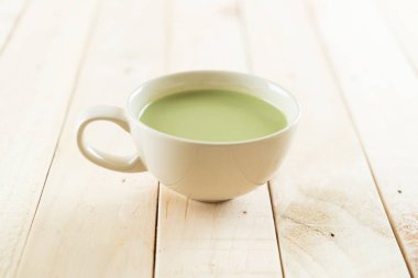 hot matcha latte 