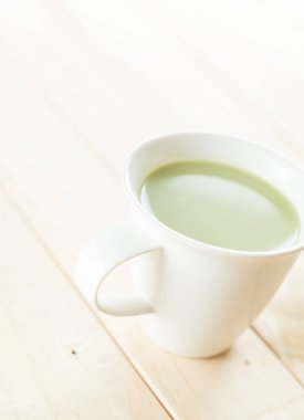 hot matcha latte 