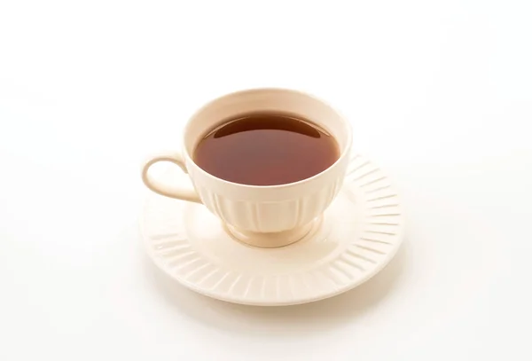 Taza de té sobre fondo blanco —  Fotos de Stock