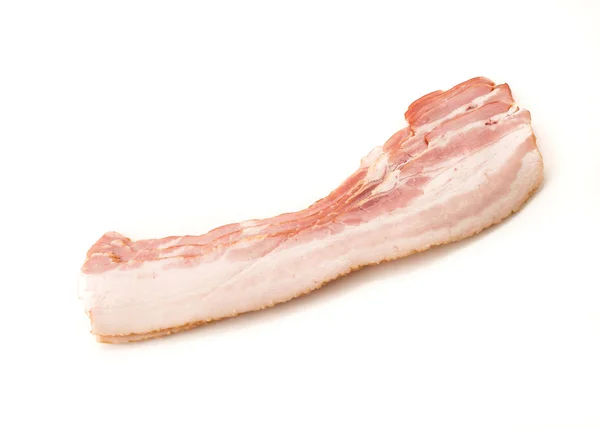 Bacon sur fond blanc — Photo