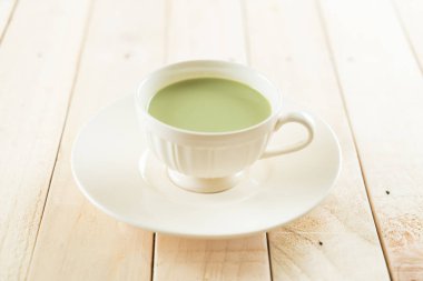 hot matcha latte 