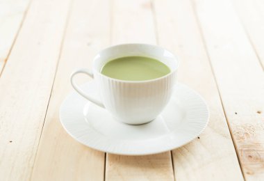 hot matcha latte 