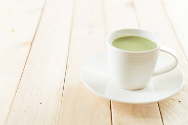 hot matcha latte 