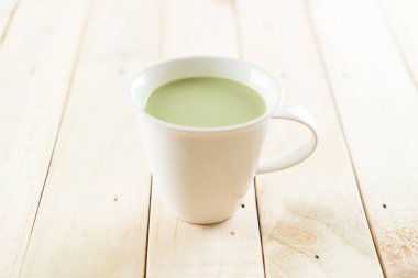 hot matcha latte 